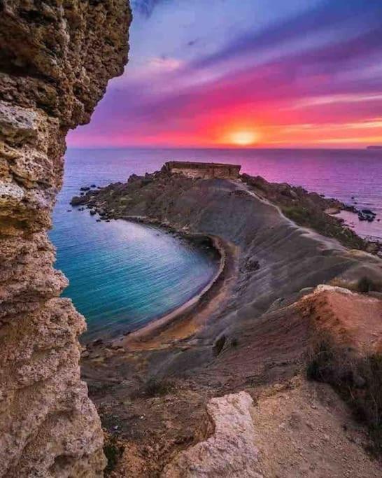 Sunset Apt Modern 1 Bedroom Apt Near The Beach Birżebbuġa Exteriör bild